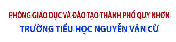 Trường tiểu học Nguyễn Văn Cừ Logo